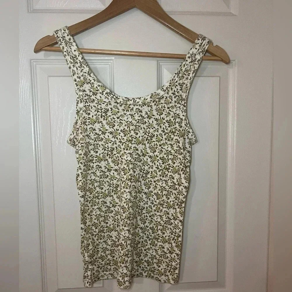 Fall Floral AE Tank top - Picture 4 of 6